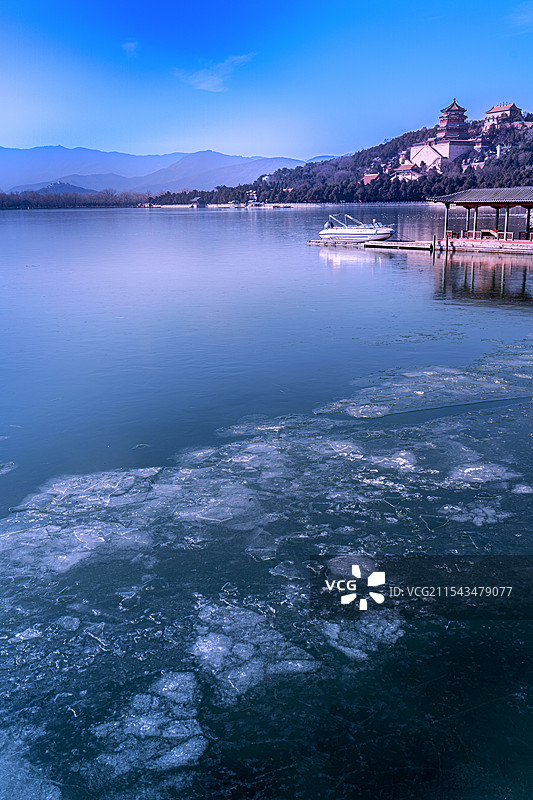 昆明湖图片素材