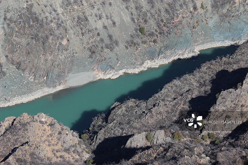 香格里拉金沙江大峡谷图片素材