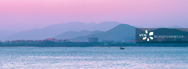 渔舟唱晚图片素材