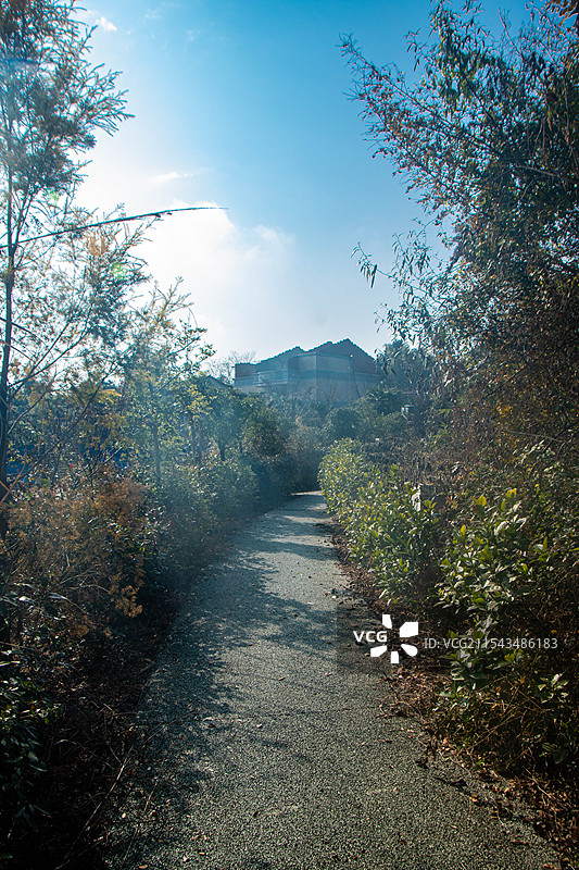 四川绵阳涪城区可粗去红旗水库冬季照片图片素材
