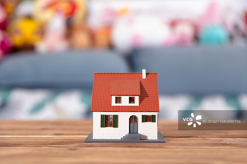 一个小房子模型图片素材