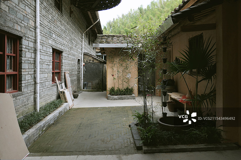 福建邵武金坑重下村村民喜迎重阳图片素材