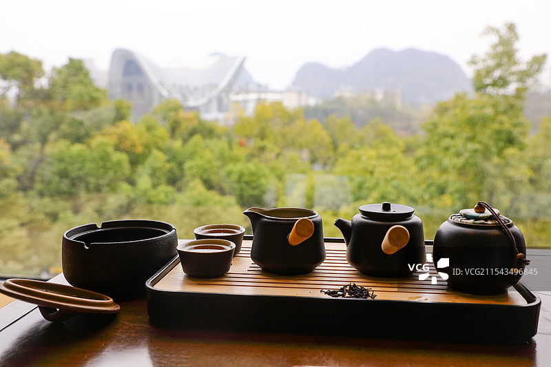 喝茶时光图片素材