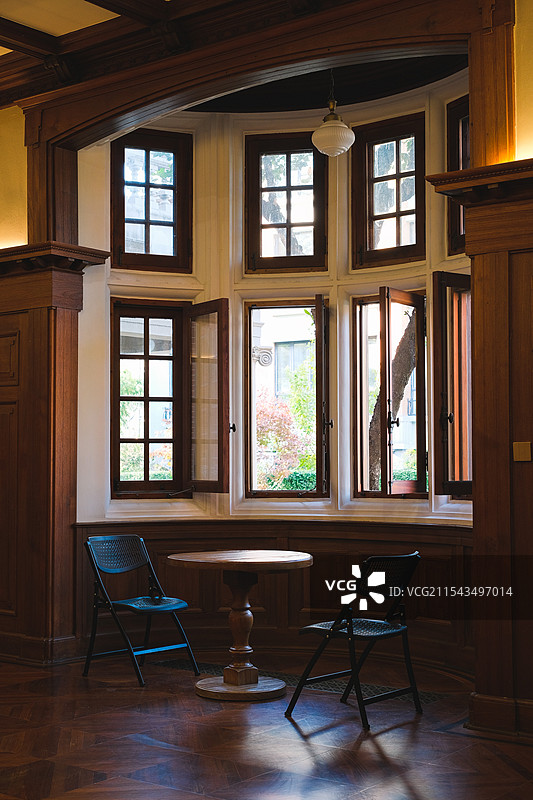 上海音乐学院城市音乐会客厅历史建筑内部空间图片素材