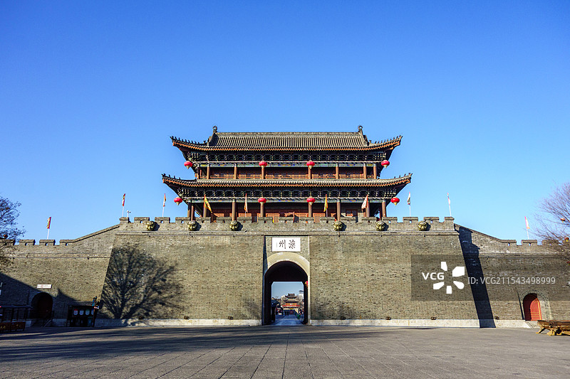 河北唐山市滦州古城图片素材