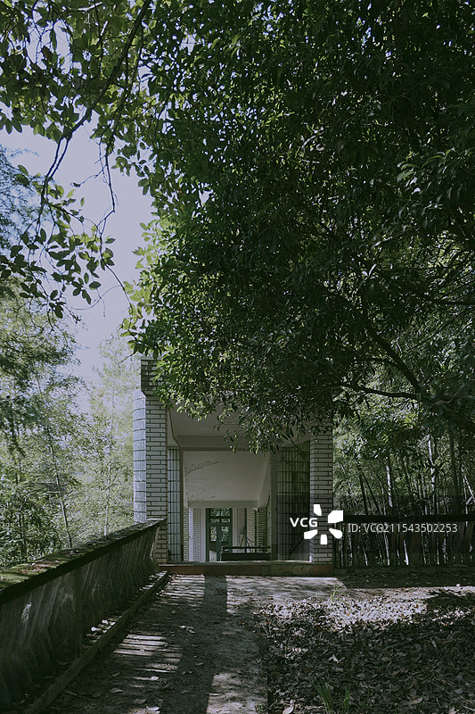 福建邵武和平古镇夏日风光图片素材