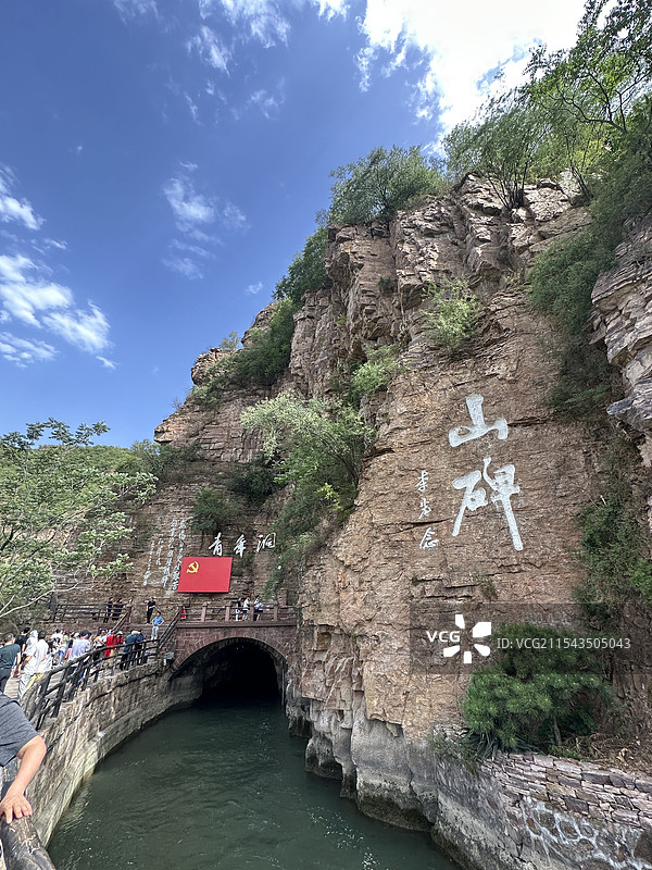 河南安阳林州红旗渠图片素材