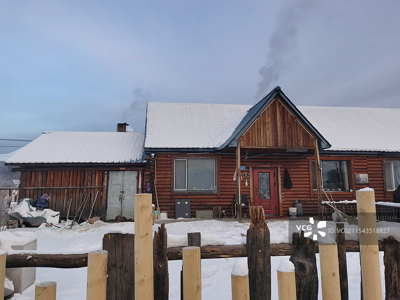 北极小村。漠河北极小村。北极小村去了就知道了，有多神奇。图片素材