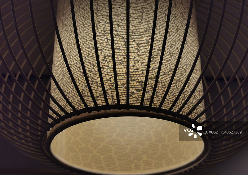 造型别致的中式灯罩图片素材