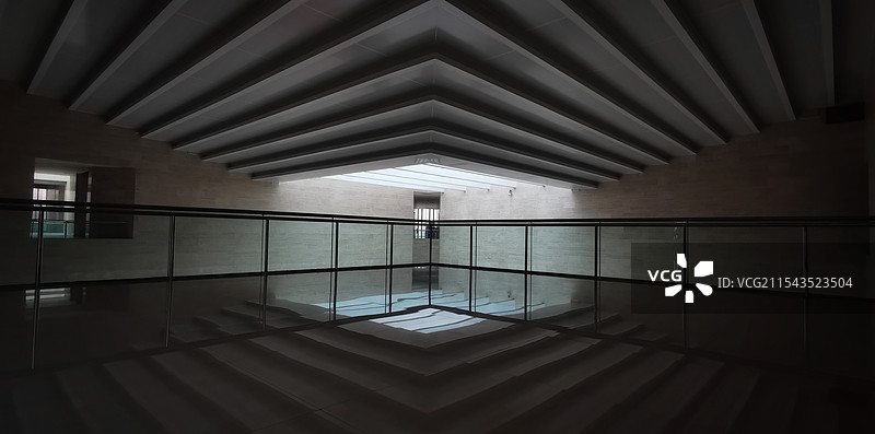 洛阳博物馆室内穹顶图片素材