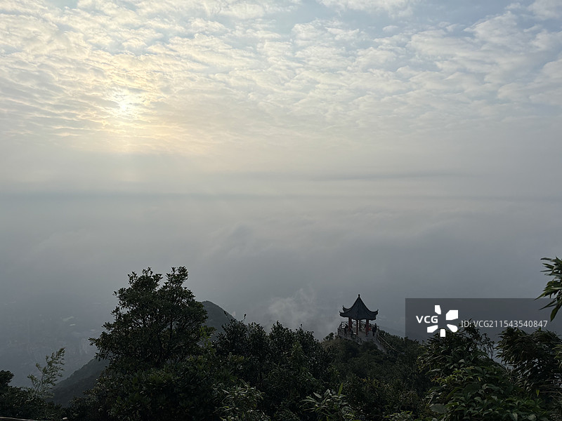 美丽的惠州罗浮山风景区自然风光图片素材