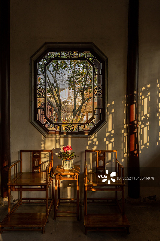 可园光影图片素材