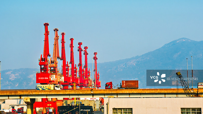 港口风光图片素材