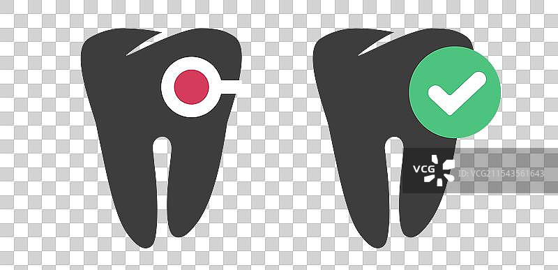 牙齿健康与牙痛、龋齿、蛀洞图片素材