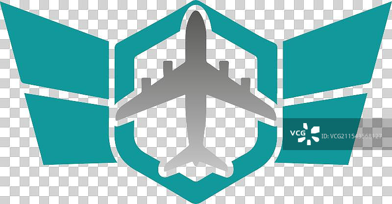 航空导航护盾标志专业版图片素材