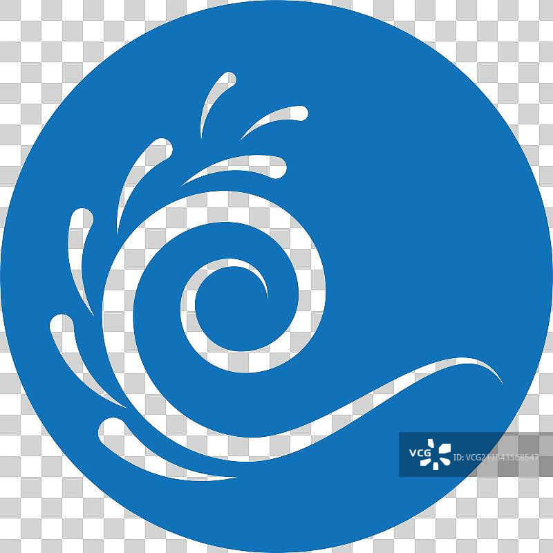 水波logo模板图片素材