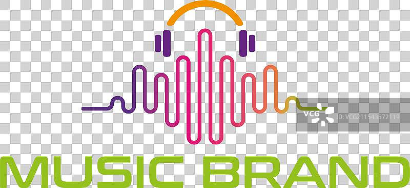 平面设计的均衡器标志集合图片素材