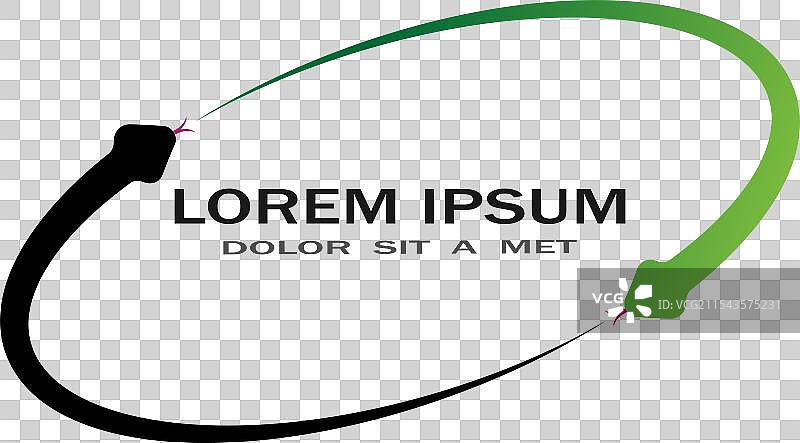 蛇形标志图片素材