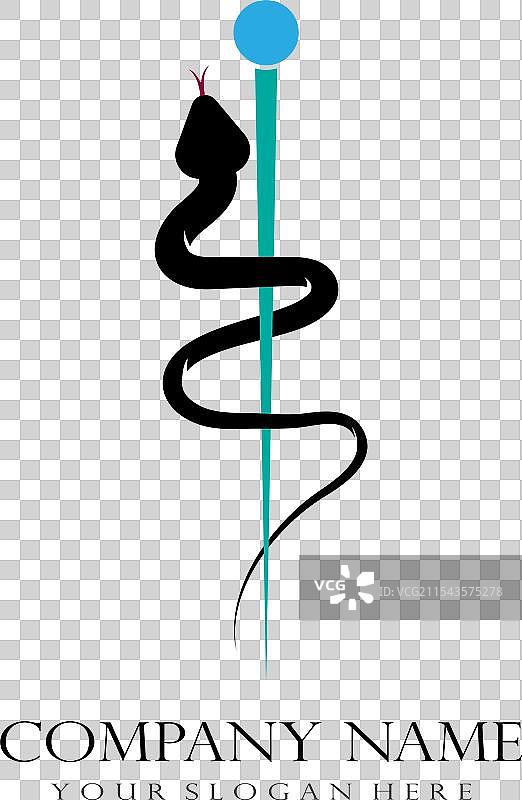 蛇形标志图片素材