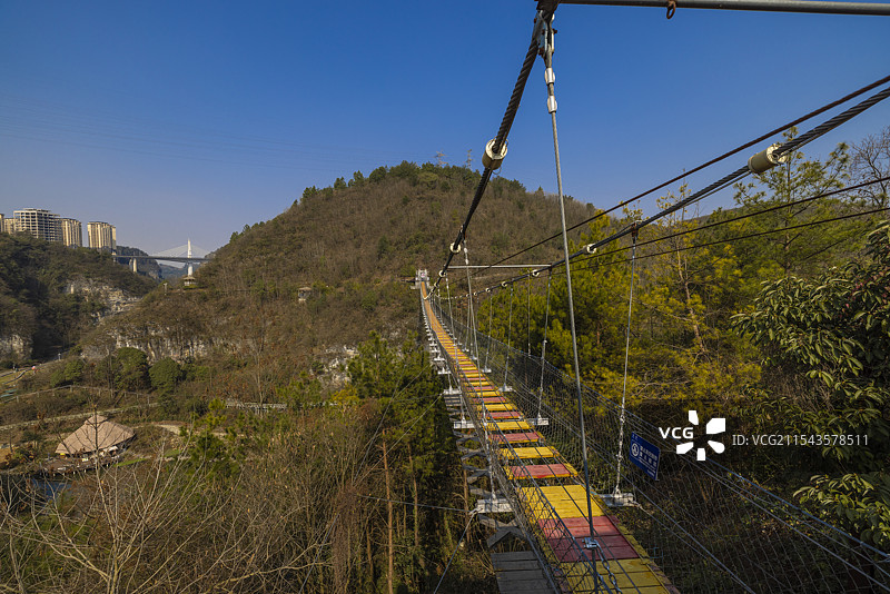 双龙镇巫山峡谷风景区图片素材