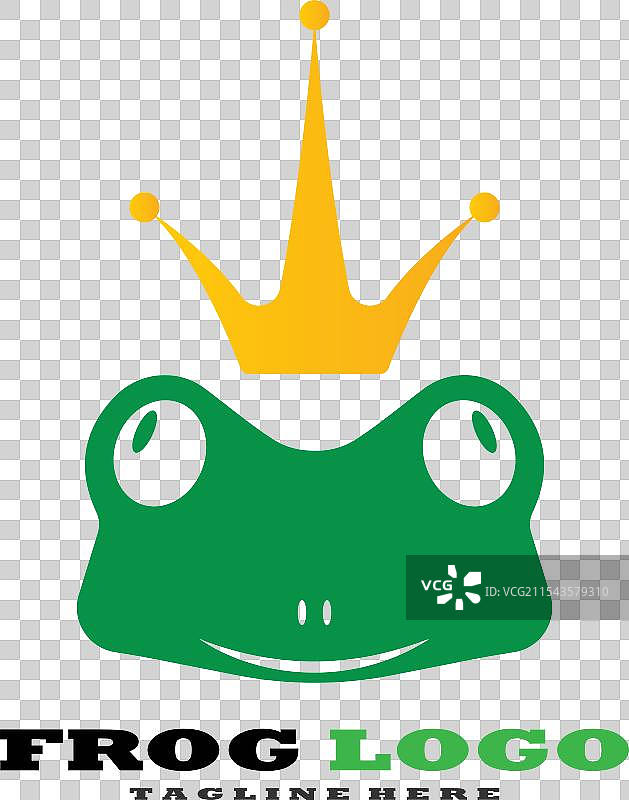 青蛙logo模板图片素材