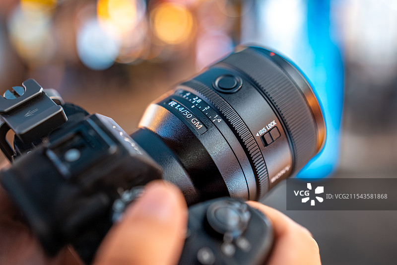 索尼镜头 50mm g大师图片素材