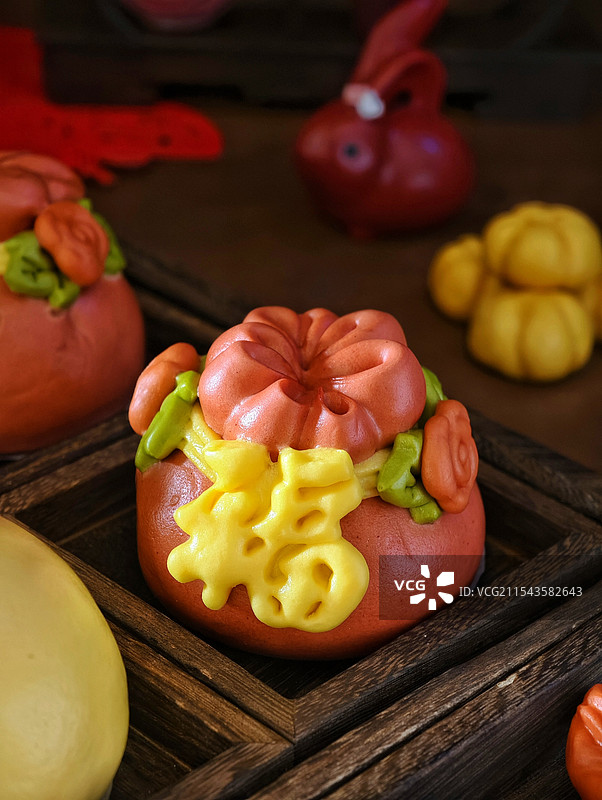 福袋花馍图片素材