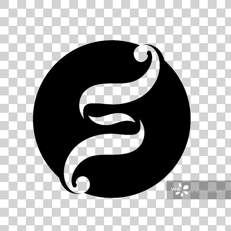 字母S标志图标设计模板元素图片素材