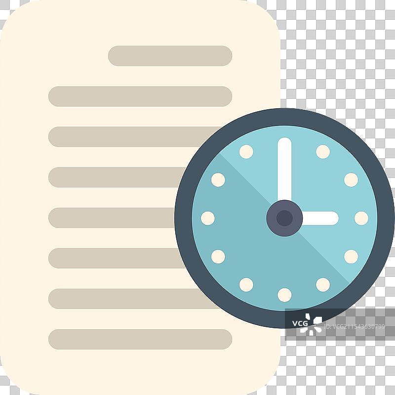 显示完成重要任务截止日期的时钟图片素材