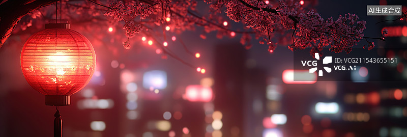 【AI数字艺术】未来感中国新年未来感中国新年红色背景2025年庆典烟花图片素材