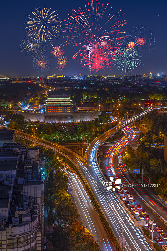 新年的北京图片素材