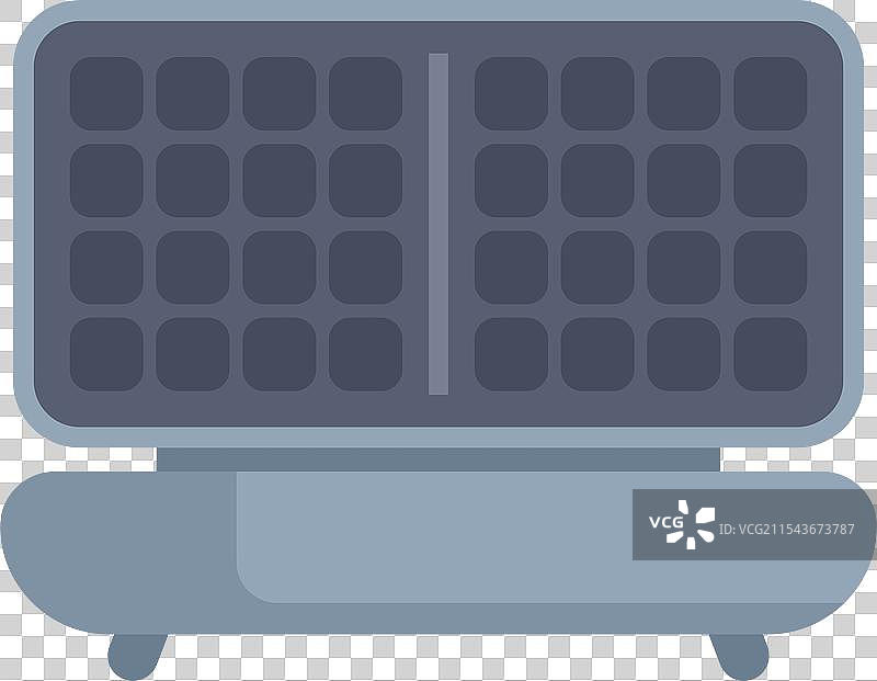 现代电动华夫饼机制作美味华夫饼图片素材