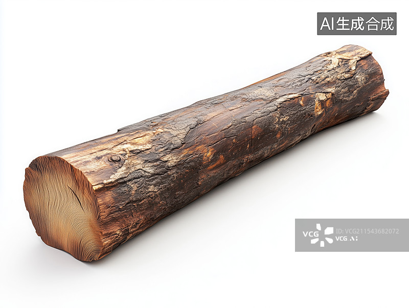 【AI数字艺术】木头单个元素图片素材