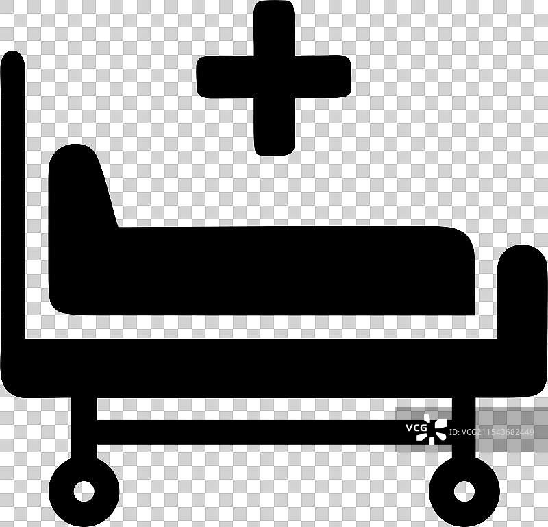 医院床图标图片素材