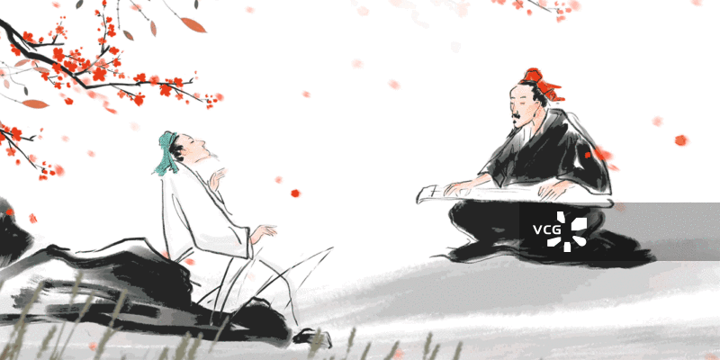 节气，风景，背景，山水，插画图片素材