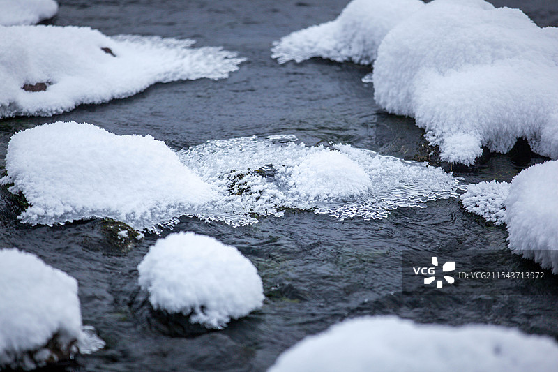 阿尔山冬天景色图片素材
