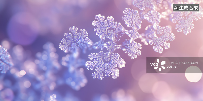 【AI数字艺术】荧光色抽象的丝网状带孔洞的外星植物分形图案3D插画图片素材