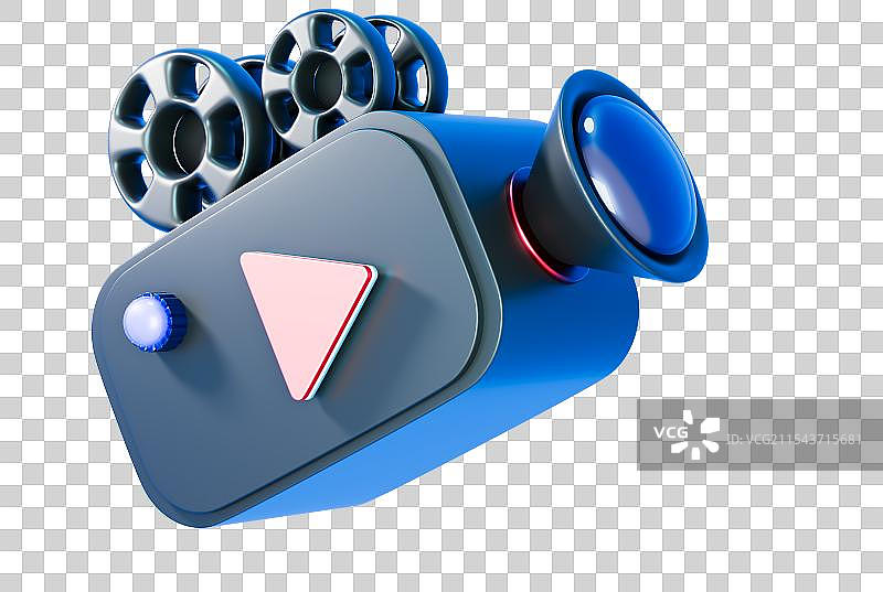 3D电影放映机图片素材