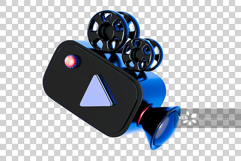 3D电影放映机图片素材