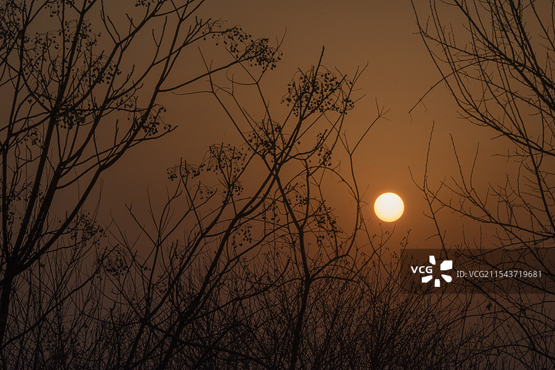 夕阳日落图片素材