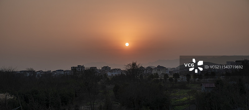 夕阳日落图片素材