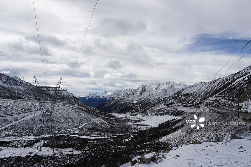 折多山图片素材