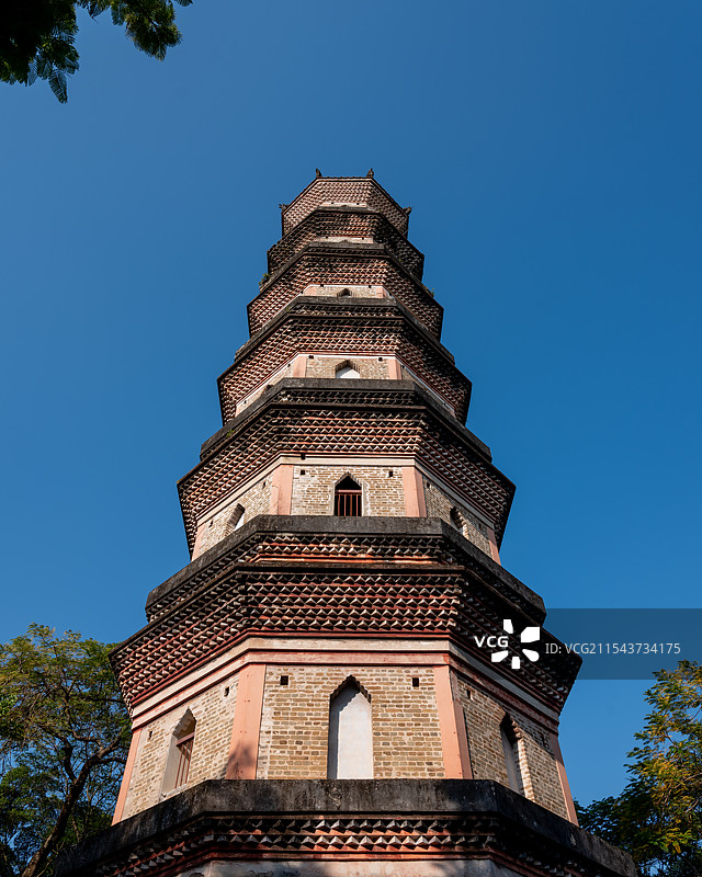 惠州风光：一湖（西湖）三塔（文星塔、泗洲塔、文笔塔）、水东街、东江沙图片素材