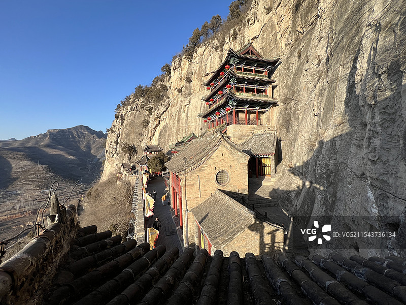 邯郸市涉县5A级景点-娲皇宫组图图片素材