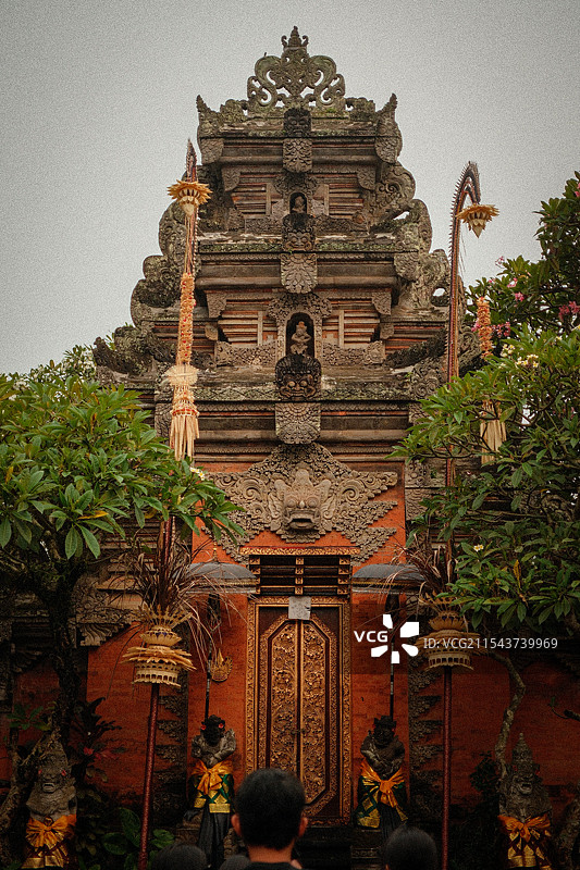 印尼乌布皇宫图片素材