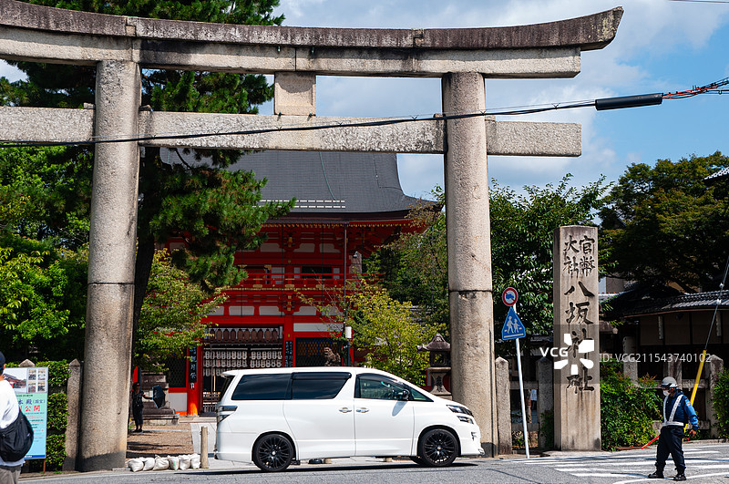 日本八坂神社图片素材