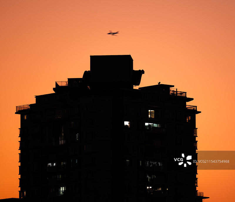 黄昏时刻图片素材