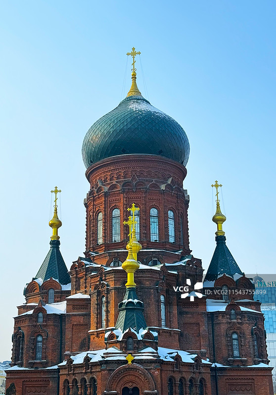 圣索菲亚教堂图片素材