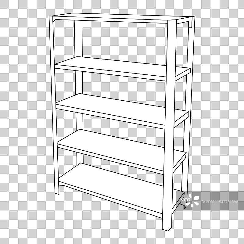 极简线条艺术的钢材图片素材