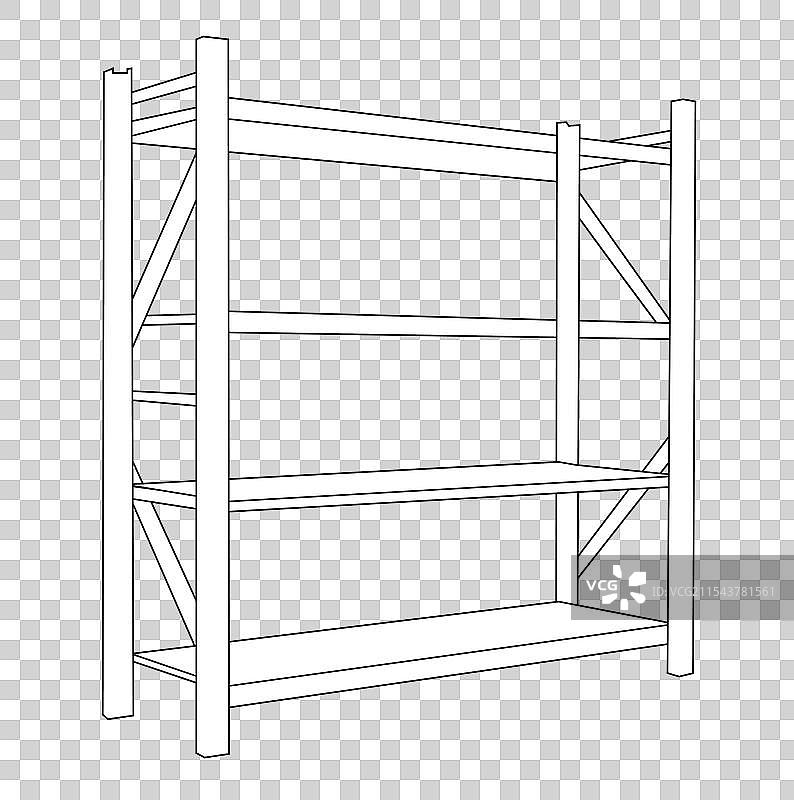 极简主义钢铁线条艺术图片素材